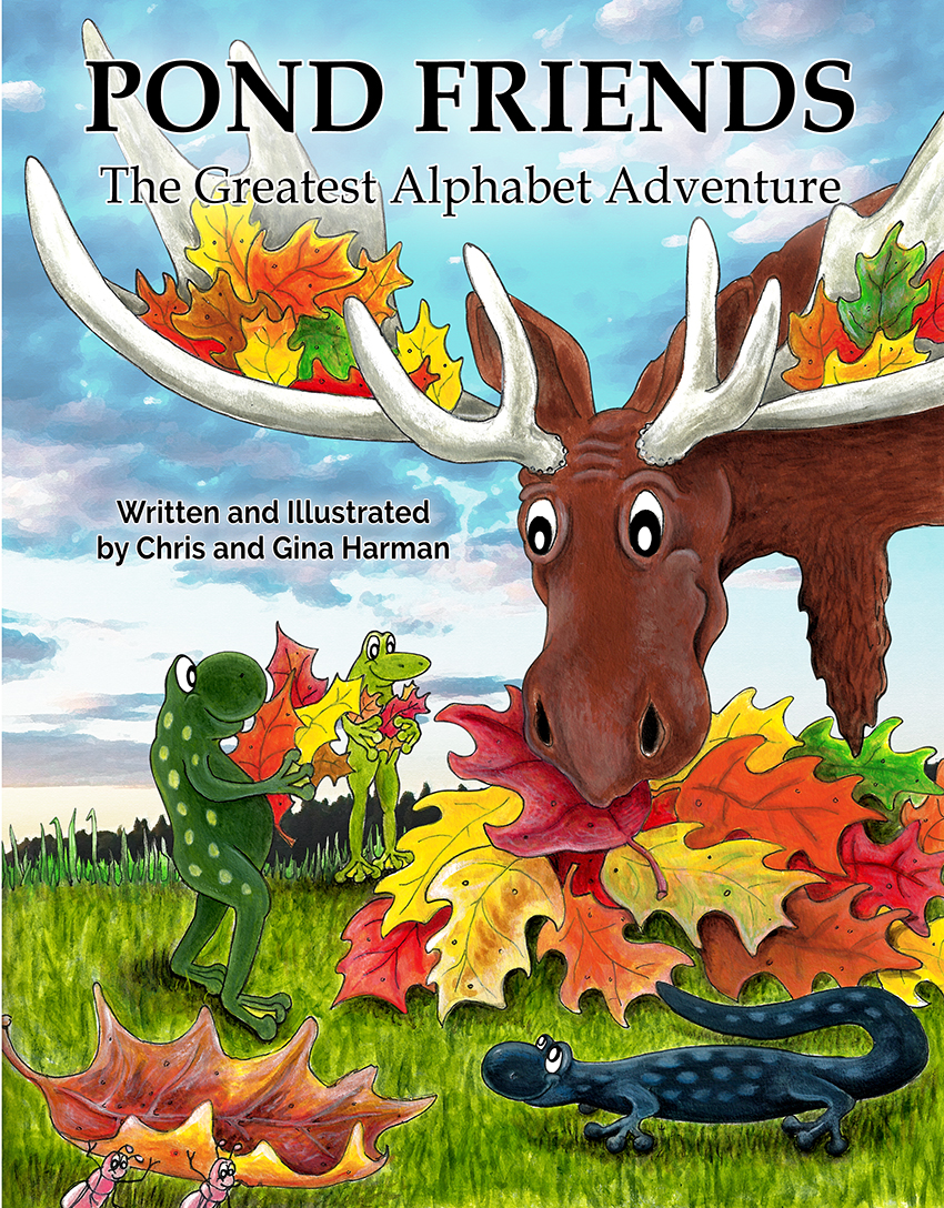 Children's ABCs Book, ABC Book - Pond Friends, The Greatest Alphabet Adventure